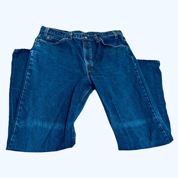 Vintage 1980s Levi’s Orange Tag Bootcut Jeans Size 38/32 - Picture 2 of 10